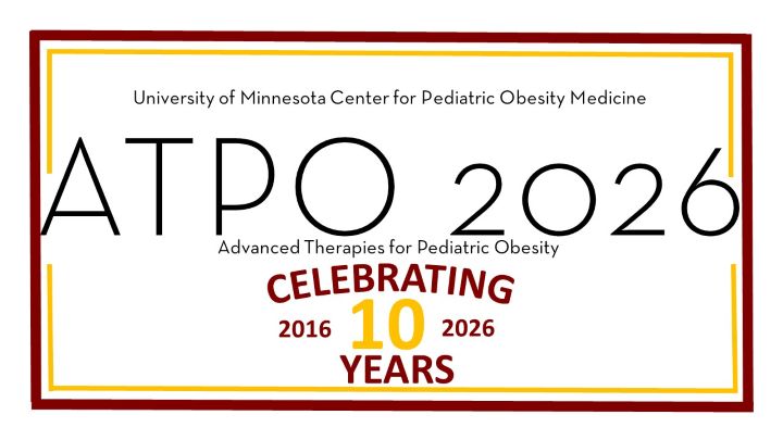 Advanced Therapies for Pediatric Obesity (ATPO) 2026 Banner